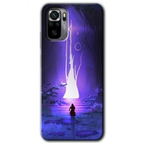 Xiaomi Redmi Note 10 Wanderer Silhouette Baskılı Uyumlu Silikon Kılıf