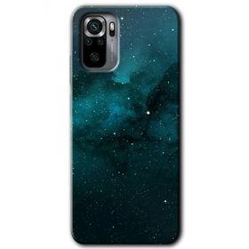 Xiaomi Redmi Note 10 Yıldızlararası Baskılı Uyumlu Silikon Kılıf