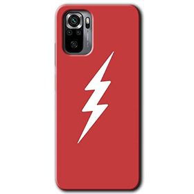 Xiaomi Redmi Note 10S Flash Logo Baskılı Uyumlu Silikon Kılıf