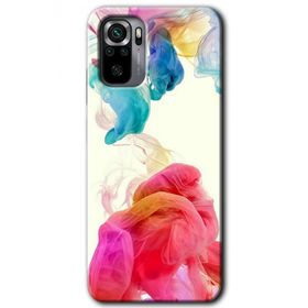 Xiaomi Redmi Note 10S Gökkuşağı Color Baskılı Uyumlu Silikon Kılıf