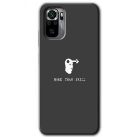 Xiaomi Redmi Note 10S Headshot Baskılı Uyumlu Silikon Kılıf