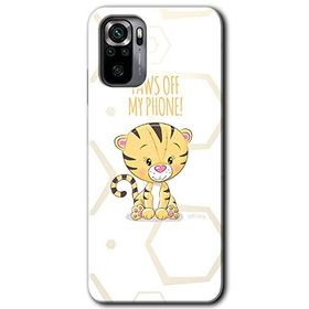 Xiaomi Redmi Note 10S Sevimli Kedi 1 Baskılı Uyumlu Silikon Kılıf