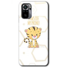 Xiaomi Redmi Note 10S Sevimli Kedi 1 Baskılı Uyumlu Silikon Kılıf