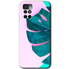 Xiaomi Redmi Note 11 4G 3D Yaprak Baskılı Uyumlu Silikon Kılıf