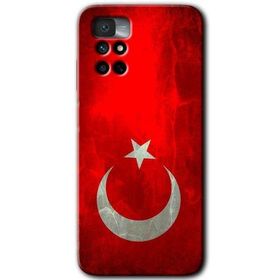 Xiaomi Redmi Note 11 4G Albayrak Baskılı Uyumlu Silikon Kılıf