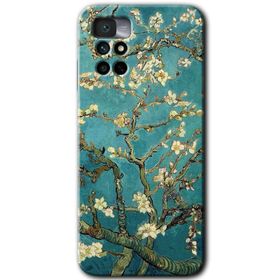 Xiaomi Redmi Note 11 4G Almond Blossom Baskılı Uyumlu Silikon Kılıf