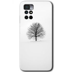 Xiaomi Redmi Note 11 4G Alone Tree Baskılı Uyumlu Silikon Kılıf