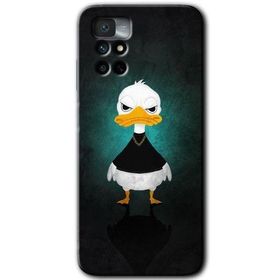 Xiaomi Redmi Note 11 4G Angry Duck Baskılı Uyumlu Silikon Kılıf