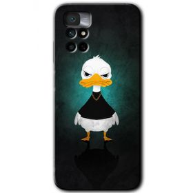 Xiaomi Redmi Note 11 4G Angry Duck Baskılı Uyumlu Silikon Kılıf