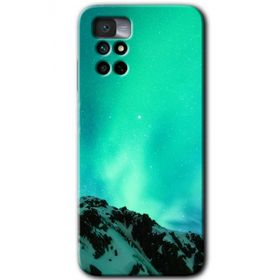 Xiaomi Redmi Note 11 4G Aurora Baskılı Uyumlu Silikon Kılıf