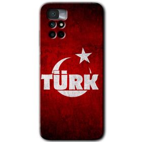 Xiaomi Redmi Note 11 4G Ayyıldız Türk Baskılı Uyumlu Silikon Kılıf