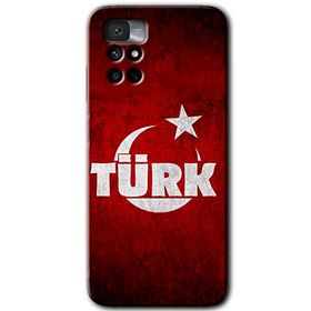 Xiaomi Redmi Note 11 4G Ayyıldız Türk Baskılı Uyumlu Silikon Kılıf