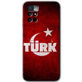 Xiaomi Redmi Note 11 4G Ayyıldız Türk Baskılı Uyumlu Silikon Kılıf