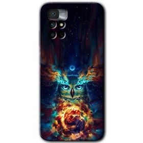 Xiaomi Redmi Note 11 4G Ballı Baykuş Baskılı Uyumlu Silikon Kılıf