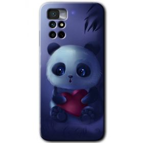 Xiaomi Redmi Note 11 4G Bebek Panda Baskılı Uyumlu Silikon Kılıf