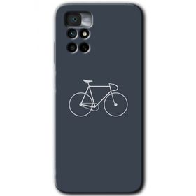 Xiaomi Redmi Note 11 4G Bike Baskılı Uyumlu Silikon Kılıf
