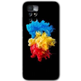 Xiaomi Redmi Note 11 4G Black 1 Baskılı Uyumlu Silikon Kılıf