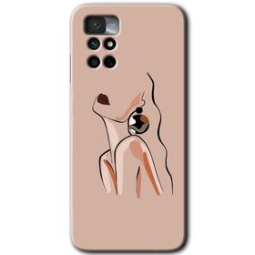 Xiaomi Redmi Note 11 4G Çizim Silüet Baskılı Uyumlu Silikon Kılıf