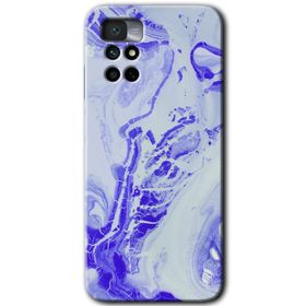 Xiaomi Redmi Note 11 4G Cranny Liquid Wall Baskılı Uyumlu Silikon Kılıf