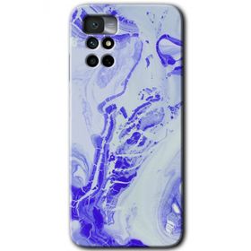 Xiaomi Redmi Note 11 4G Cranny Liquid Wall Baskılı Uyumlu Silikon Kılıf