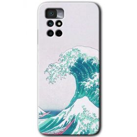 Xiaomi Redmi Note 11 4G Dalga Baskılı Uyumlu Silikon Kılıf