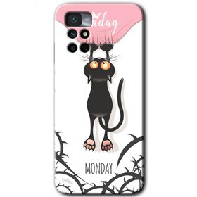 Xiaomi Redmi Note 11 4G Dark Sunday Baskılı Uyumlu Silikon Kılıf