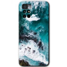 Xiaomi Redmi Note 11 4G Deniz Kıyısı Baskılı Uyumlu Silikon Kılıf