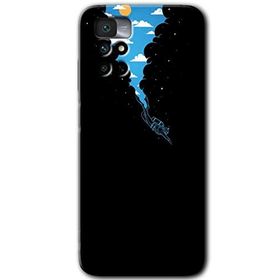 Xiaomi Redmi Note 11 4G Derinlere Yolculuk Baskılı Uyumlu Silikon Kılıf