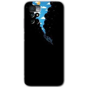 Xiaomi Redmi Note 11 4G Derinlere Yolculuk Baskılı Uyumlu Silikon Kılıf