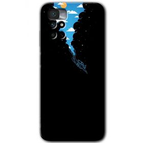 Xiaomi Redmi Note 11 4G Derinlere Yolculuk Baskılı Uyumlu Silikon Kılıf
