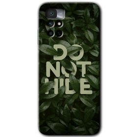 Xiaomi Redmi Note 11 4G Do Not Hide Baskılı Uyumlu Silikon Kılıf