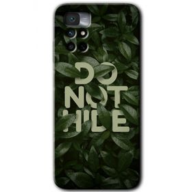 Xiaomi Redmi Note 11 4G Do Not Hide Baskılı Uyumlu Silikon Kılıf