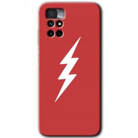 Xiaomi Redmi Note 11 4G Flash Logo Baskılı Uyumlu Silikon Kılıf
