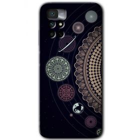 Xiaomi Redmi Note 11 4G Gezegen Döngüsü Baskılı Uyumlu Silikon Kılıf