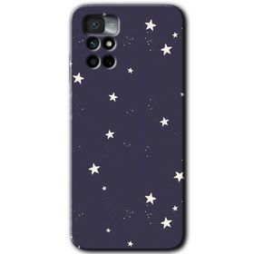 Xiaomi Redmi Note 11 4G Gökyüzü Yıldız Baskılı Uyumlu Silikon Kılıf