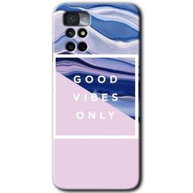 Xiaomi Redmi Note 11 4G Good Vibes Baskılı Uyumlu Silikon Kılıf