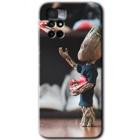 Xiaomi Redmi Note 11 4G I am Groot Baskılı Uyumlu Silikon Kılıf