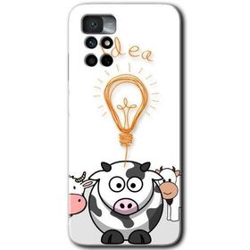 Xiaomi Redmi Note 11 4G İdea Lamp Baskılı Uyumlu Silikon Kılıf