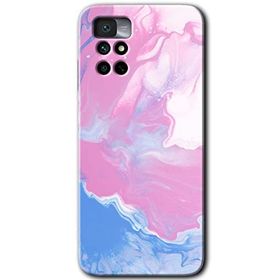 Xiaomi Redmi Note 11 4G Liquid Lekeler Art Baskılı Uyumlu Silikon Kılıf
