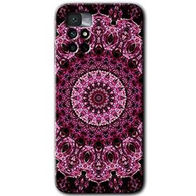 Xiaomi Redmi Note 11 4G Mandala Patterns Kaleidoscope Baskılı Uyumlu Silikon Kılıf
