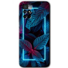 Xiaomi Redmi Note 11 4G Mekanik Yaprak 4 Baskılı Uyumlu Silikon Kılıf