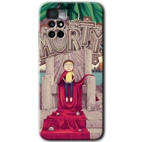 Xiaomi Redmi Note 11 4G Morty Baskılı Uyumlu Silikon Kılıf