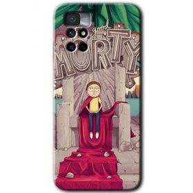 Xiaomi Redmi Note 11 4G Morty Baskılı Uyumlu Silikon Kılıf