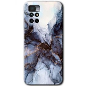 Xiaomi Redmi Note 11 4G Otantik Mermer Baskılı Uyumlu Silikon Kılıf