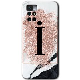 Xiaomi Redmi Note 11 4G Pembe Mermer Desenli Ç Harfi Baskılı Uyumlu Silikon Kılıf