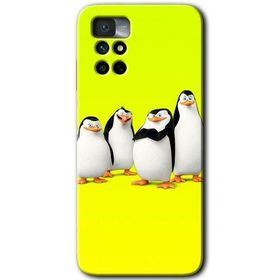 Xiaomi Redmi Note 11 4G Penguenler Baskılı Uyumlu Silikon Kılıf