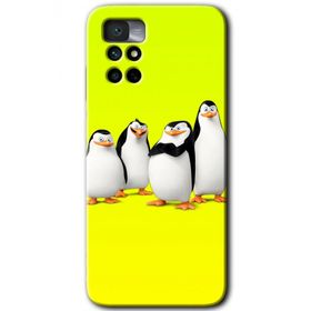 Xiaomi Redmi Note 11 4G Penguenler Baskılı Uyumlu Silikon Kılıf
