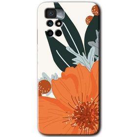 Xiaomi Redmi Note 11 4G Portakal Çiçeği Baskılı Uyumlu Silikon Kılıf