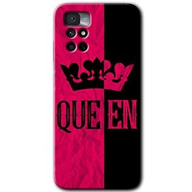 Xiaomi Redmi Note 11 4G Queen Baskılı Uyumlu Silikon Kılıf