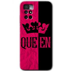 Xiaomi Redmi Note 11 4G Queen Baskılı Uyumlu Silikon Kılıf